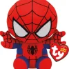 Peluche Beanie Babies Marvel - Spiderman 15 Cm
