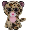 Peluche Beanie Boo'S - Livvie Le Leopard 23 Cm
