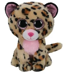 Peluche Beanie Boo'S - Livvie Le Leopard 23 Cm