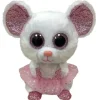 Peluche Beanie Boo'S - Nina La Souris 23 Cm