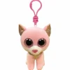 Peluche Beanie Boo'S Porte-clés Fiona Le Chat