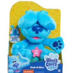 Peluche Blue Coucou-Cache 30 Cm Avec Fonction Sonores