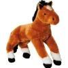 Peluche Cheval Couche 80 Cm