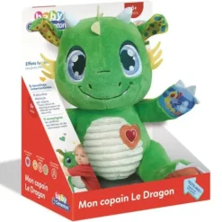 Peluche D'Eveil Mon Copain Le Dragon