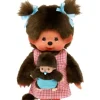 Peluche Kiki Monchhichi Maman Rose