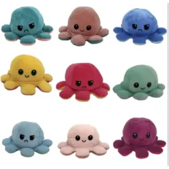Peluche Pieuvre Reversible