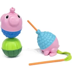 Perles Educatives A Assembler Lalaboom Animaux De La Ferme - 25 Pieces
