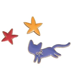 Pin'S Chat Et Etoiles