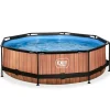 Piscine Wood 300 X 76 Avec Pompe Filtrante