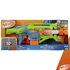 Pistolet Double Punch Nerf Elite 2.0