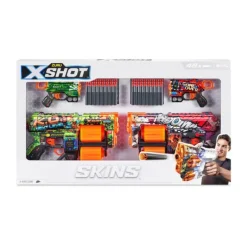 Pistolets Xshot Skins - Pack De 4