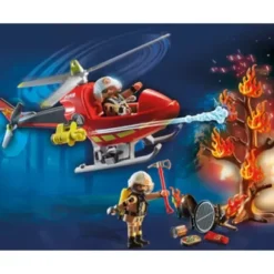 71195 - Playmobil City Action – Helicoptere Bombardier Des Pompiers
