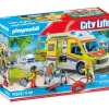 71202 - Playmobil City Life - Ambulance Avec Effets Lumineux