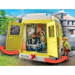 71202 - Playmobil City Life - Ambulance Avec Effets Lumineux