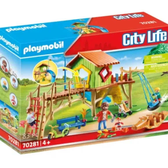 70281- Playmobil City Life - Parc De Jeux Et Enfants