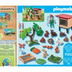 71252 - Playmobil Country - Enfant Avec Enclos Et Lapins