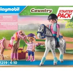 71259 - Playmobil Country - Starter Pack Cavaliers Et Chevaux