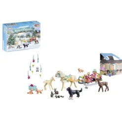 71345 - Playmobil La Magie De Noel - Calendrier De L'avent Equestre
