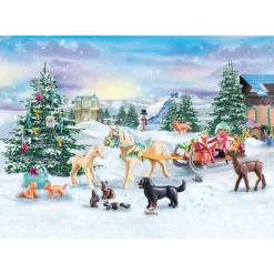 71345 - Playmobil La Magie De Noel - Calendrier De L'avent Equestre