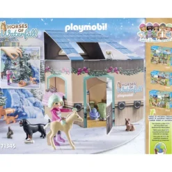 71345 - Playmobil La Magie De Noel - Calendrier De L'avent Equestre