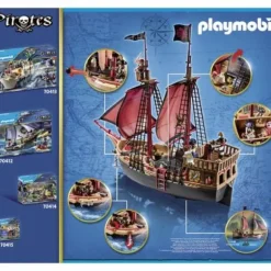 70411 - Playmobil Pirates - Bateau Pirates