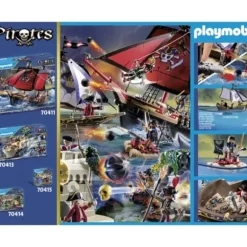 70412 - Playmobil Pirates - Chaloupe Des Soldats