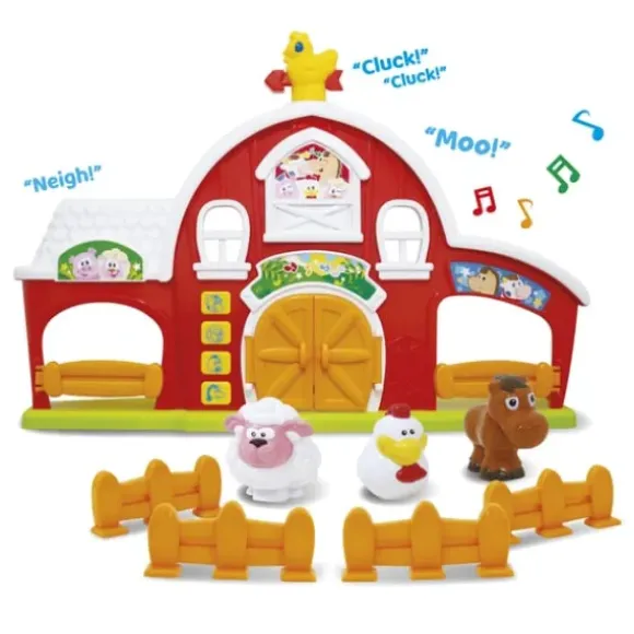 Playset La Ferme Aux Animaux Avec Accessoires