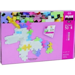 Plus Plus Boite Puzzle 3D Licorne 51 Pieces