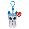 Porte-clés Chien Husky En Peluche