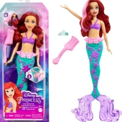 Poupee Ariel Cheveux Fabuleux - Disney Princesses