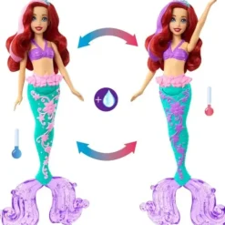 Poupee Ariel Cheveux Fabuleux - Disney Princesses