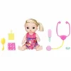Poupee Baby Alive Est Malade Blonde