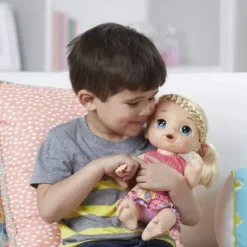 Poupee Baby Alive Est Malade Blonde