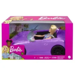 Poupee Barbie Et Sa Voiture Decapotable
