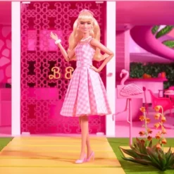 Poupee Barbie Le Film - Barbie Robe Vichy Rose