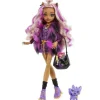 Poupee Clawdeen Wolf Et Son Animal De Compagnie - Monster High
