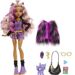 Poupee Clawdeen Wolf Et Son Animal De Compagnie - Monster High