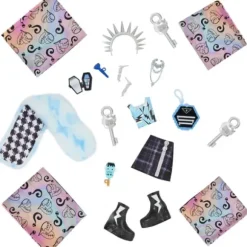Poupee Frankie Stein Et Son Casier Secret - Monster High
