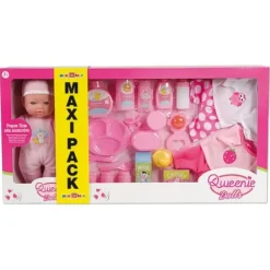 Poupon 31 Cm Avec 20 Accessoires