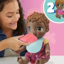 Poupon Grandit Et Parle Brune - Baby Alive