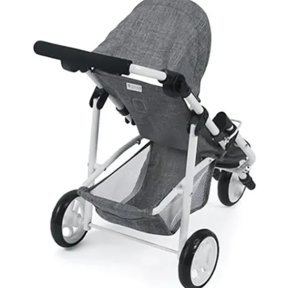 Poussette Jogging 3 Roues Lola Grise