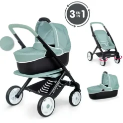 Poussette Landau Combi Sauge