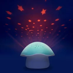 Projecteur Champignon Bleu