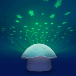 Projecteur Champignon Bleu