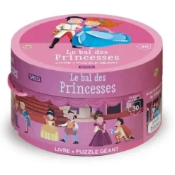 Puzzle Avec Livre Le Bal Des Princesses