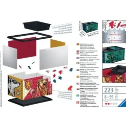 Puzzle 3D - Boite De Rangement Harry Potter