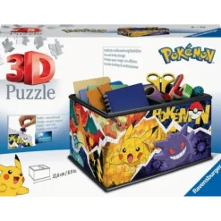 Puzzle 3D - Boite De Rangement Pokemon