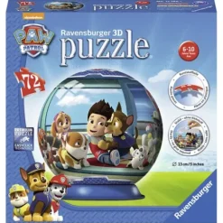Puzzle 3D 72 Pieces Pat'Patrouille