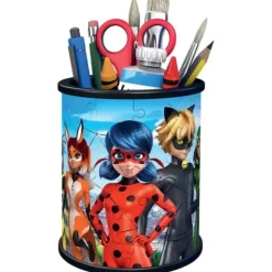 Puzzle 3D - Pot A Crayon