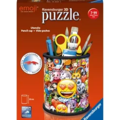 Puzzle 3D Pot A Crayons 54 Pieces Emoji